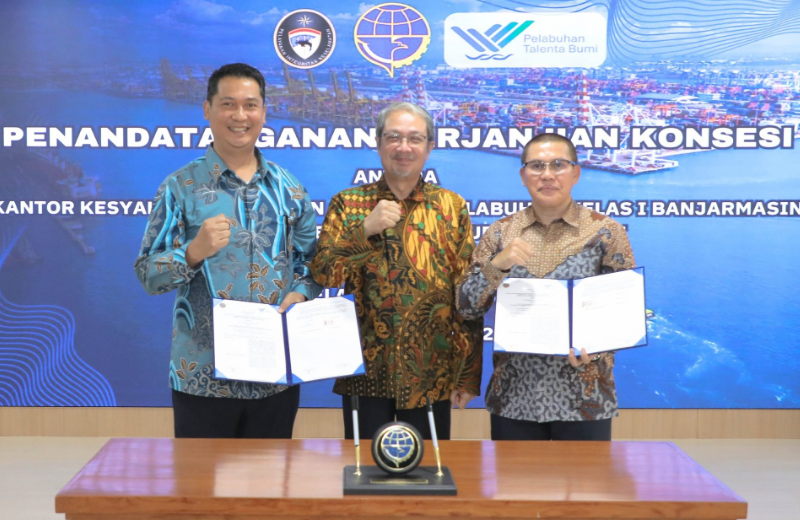 TEBE Gets Port Service Concession Rights at Banjarmasin Port