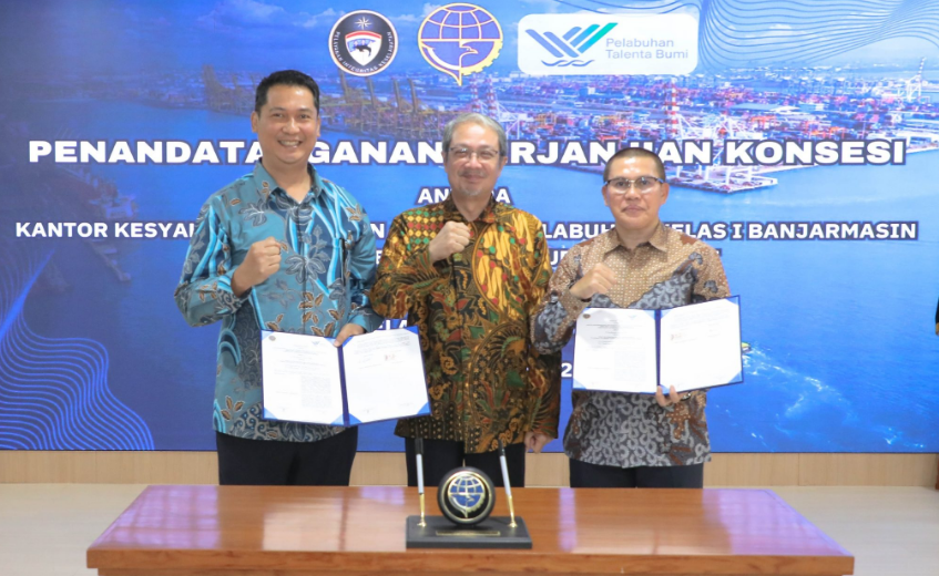 TEBE Gets Port Service Concession Rights at Banjarmasin Port